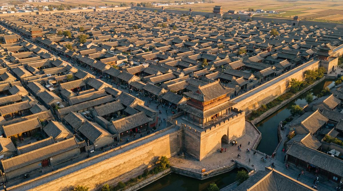 黑丝平遥古城视频游记