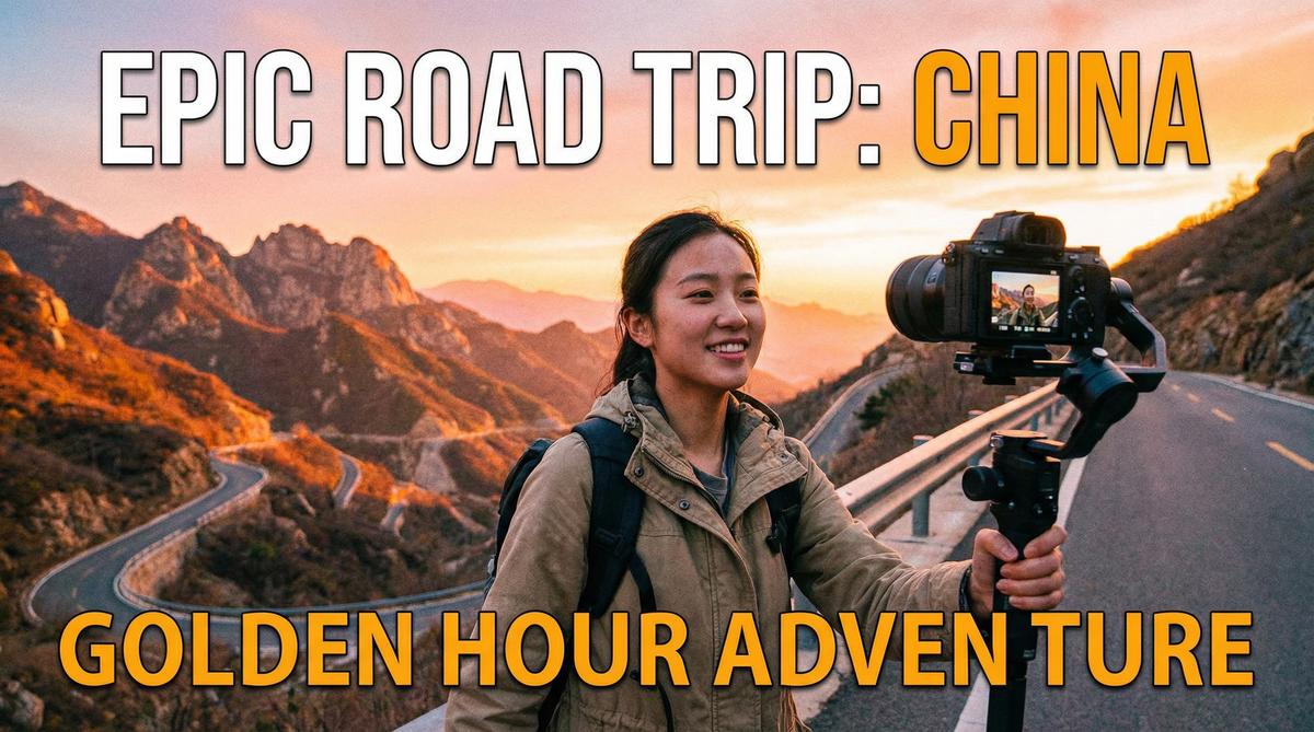 黑丝旅行视频-山间公路自驾